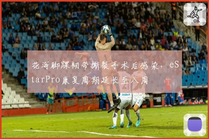 花海脚踝韧带撕裂手术后感染,eStarPro康复周期延长至八周