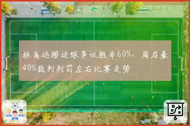林高远擦边球争议胜率60%，周启豪40%裁判判罚左右比赛走势